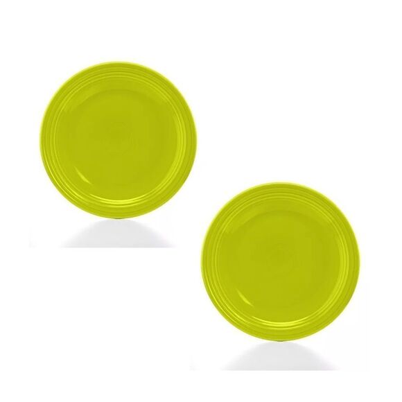 Fiesta Other - Fiesta Fiestaware Lemongrass Lot of TWO 7.25" Salad Plates